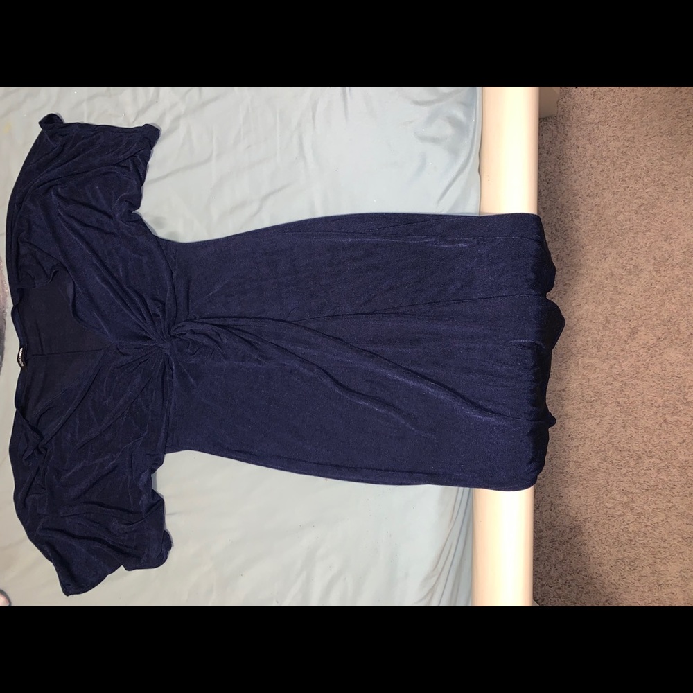Velvet Wrap Dress